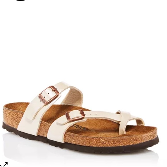 Birkenstock Shoes - Birkenstock Women's Mayari Buckled Slide Sandals size 38 equals US size 8